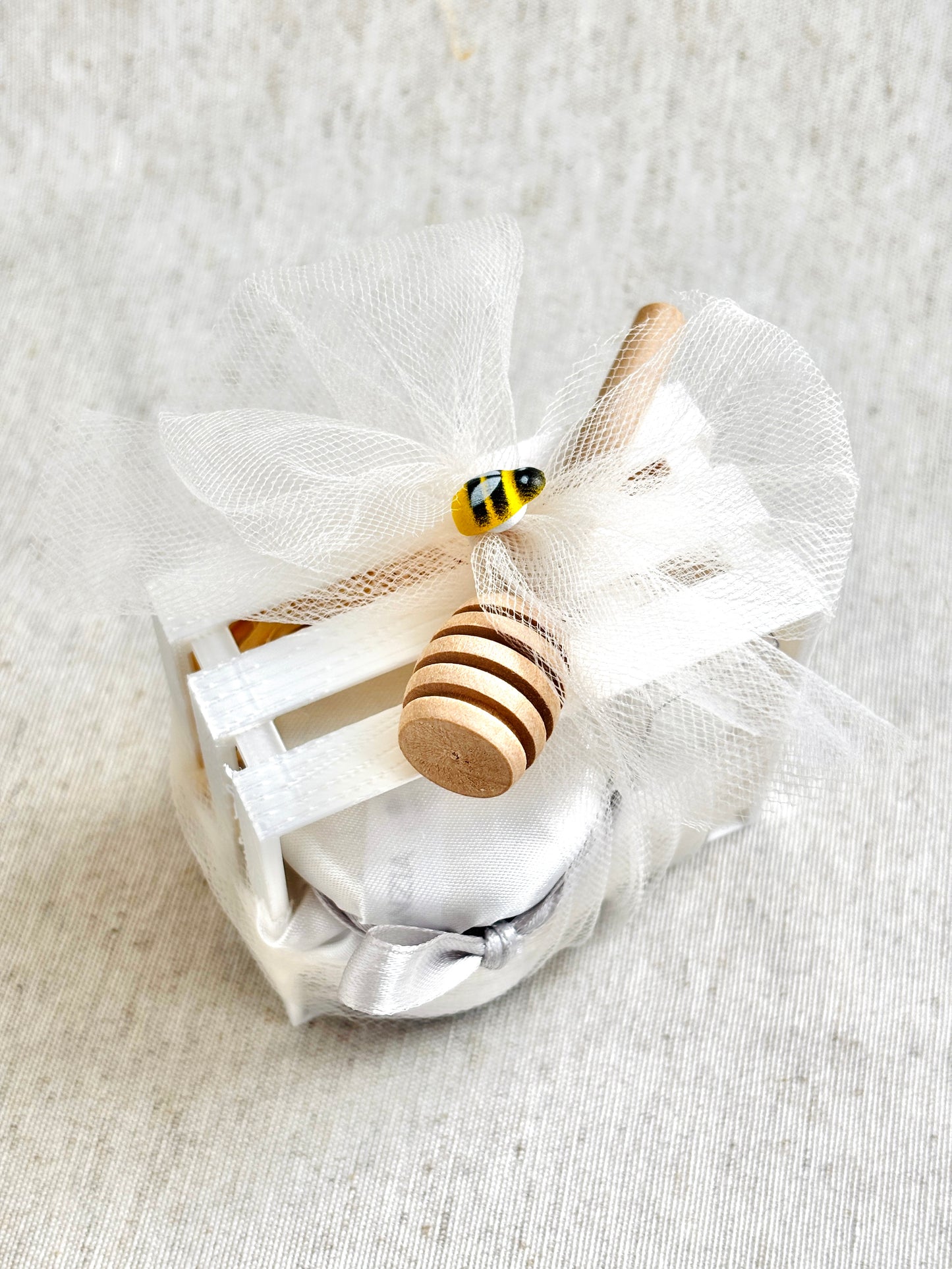 Wedding Favor Jar of artisanal wildflower honey 50 gr-140gr-250 gr, gold and pink color, customizable label