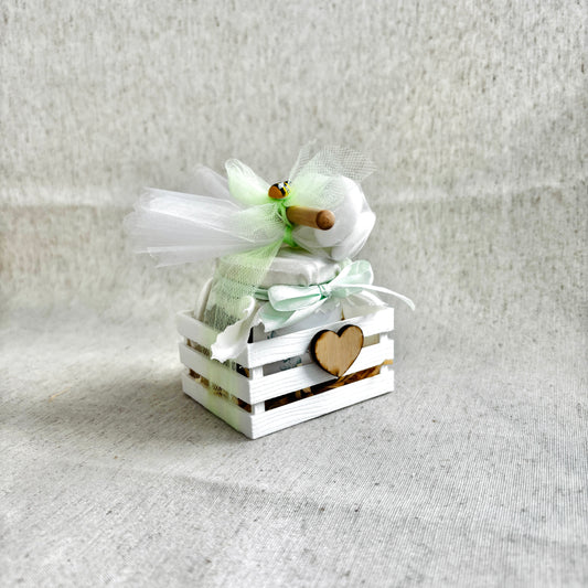 Wedding Favor Jar of artisanal wildflower honey 50 gr-140gr-250 gr, gold and pink color, customizable label