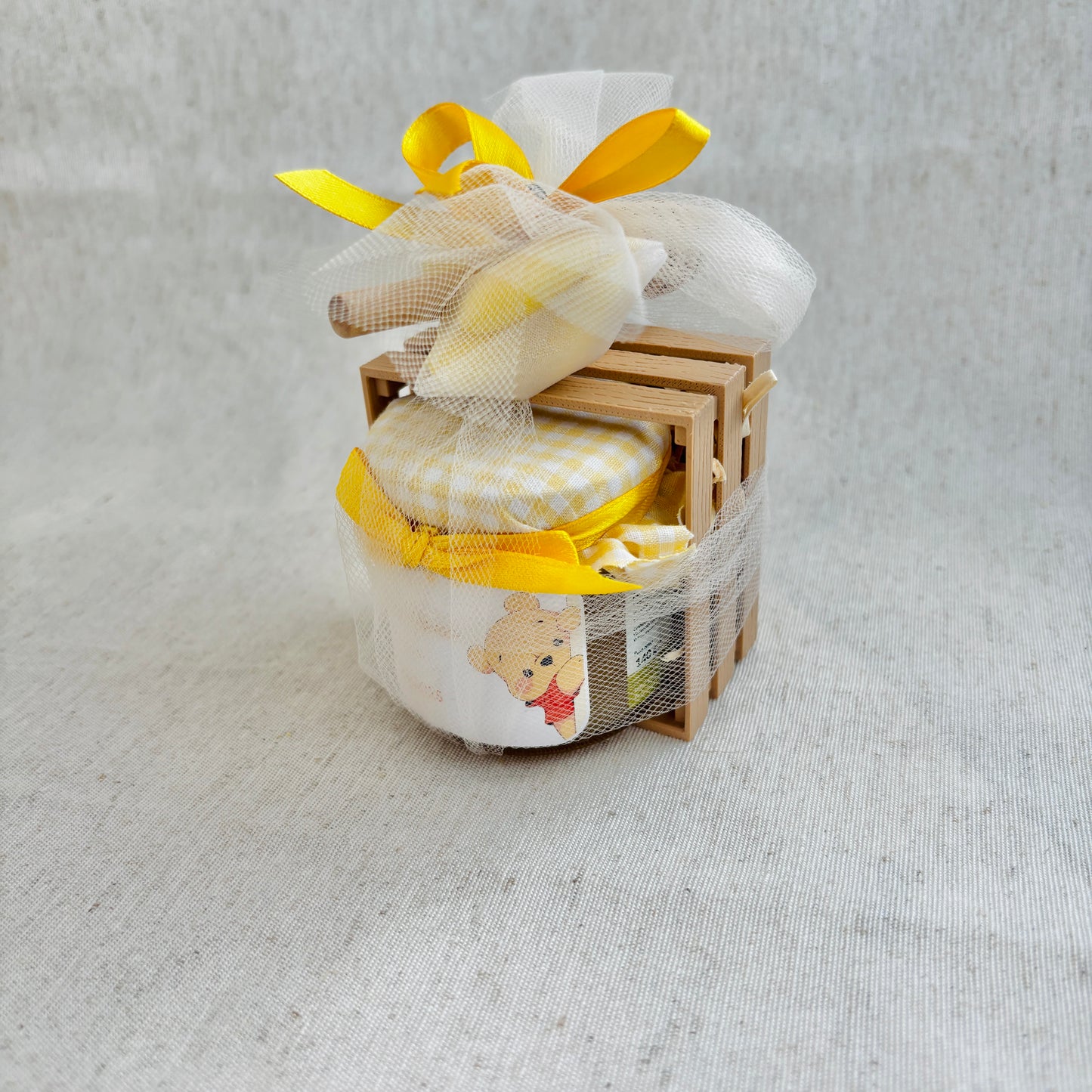 Wedding Favor Jar of artisanal wildflower honey 50 gr-140gr-250 gr, white and antique pink color, customizable label