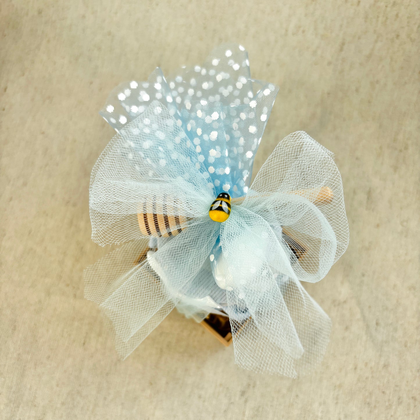 Wedding Favor Jar of artisanal wildflower honey 50 gr-140gr-250 gr, gold and pink color, customizable label
