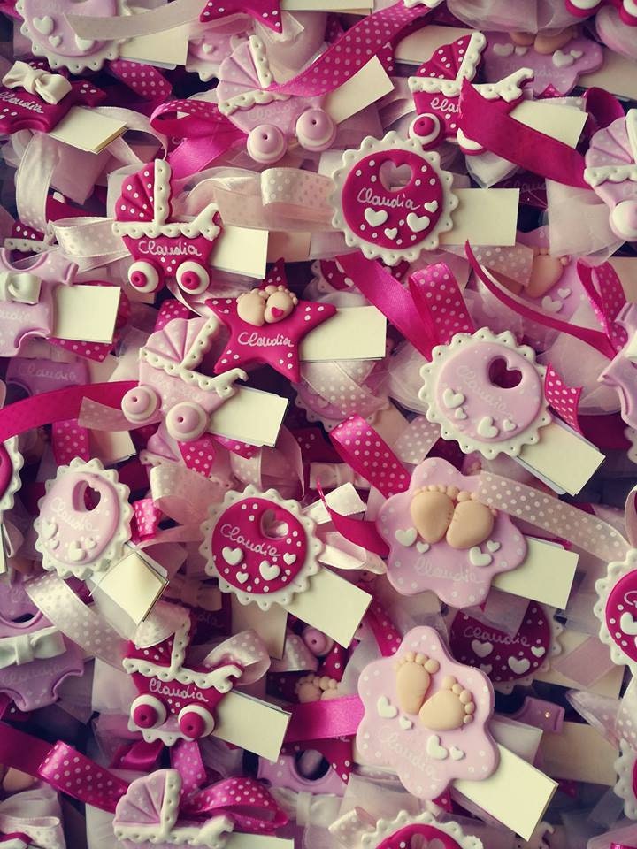 Bomboniera Nascita Battesimo Calamite a pois con nome personalizzabile compleanno, baby shower