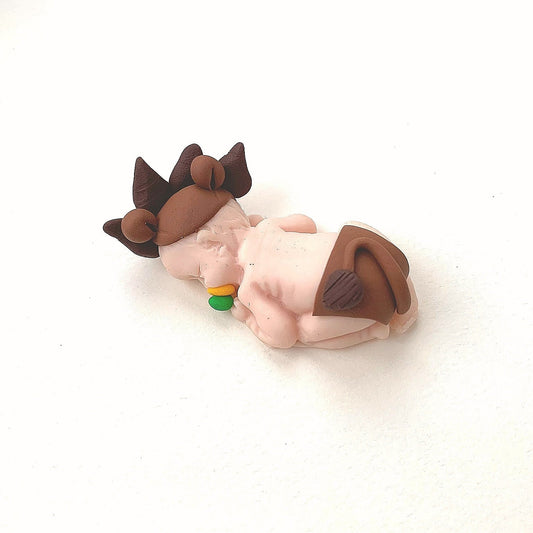 Fimo favor for baby lion safari in fimo for birth, baptism, first birthday Lion King Lion sugared almond cake