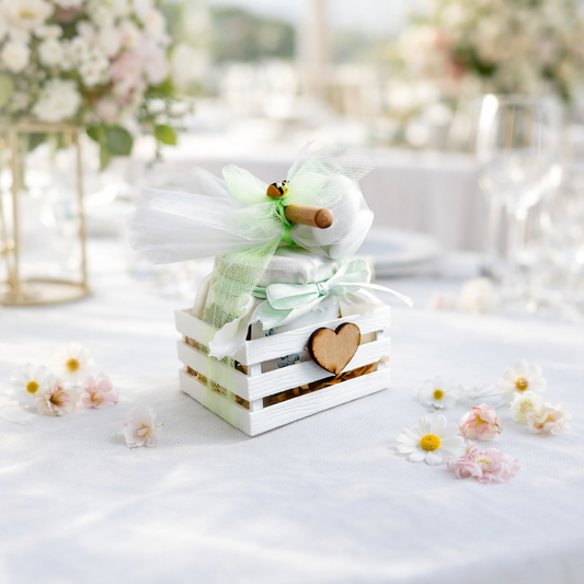 Bonbonnière mariage petit pot de miel de fleurs sauvages artisanal 50g-140g-250g, couleur dorée et rose, étiquette personnalisable