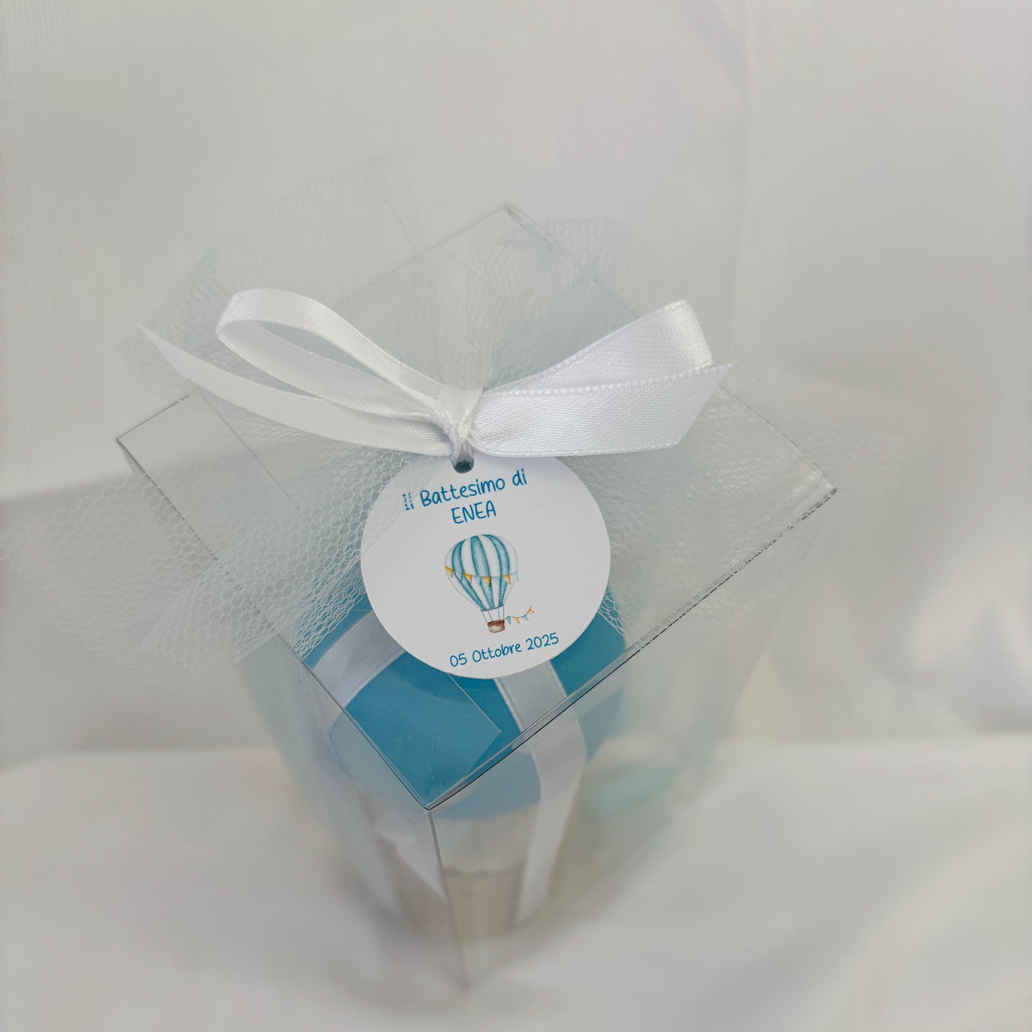 Baptism favors for baby boy LITTLE PRINCE Jar of artisanal wildflower honey 50 gr - 140gr - 250gr, customizable light blue label