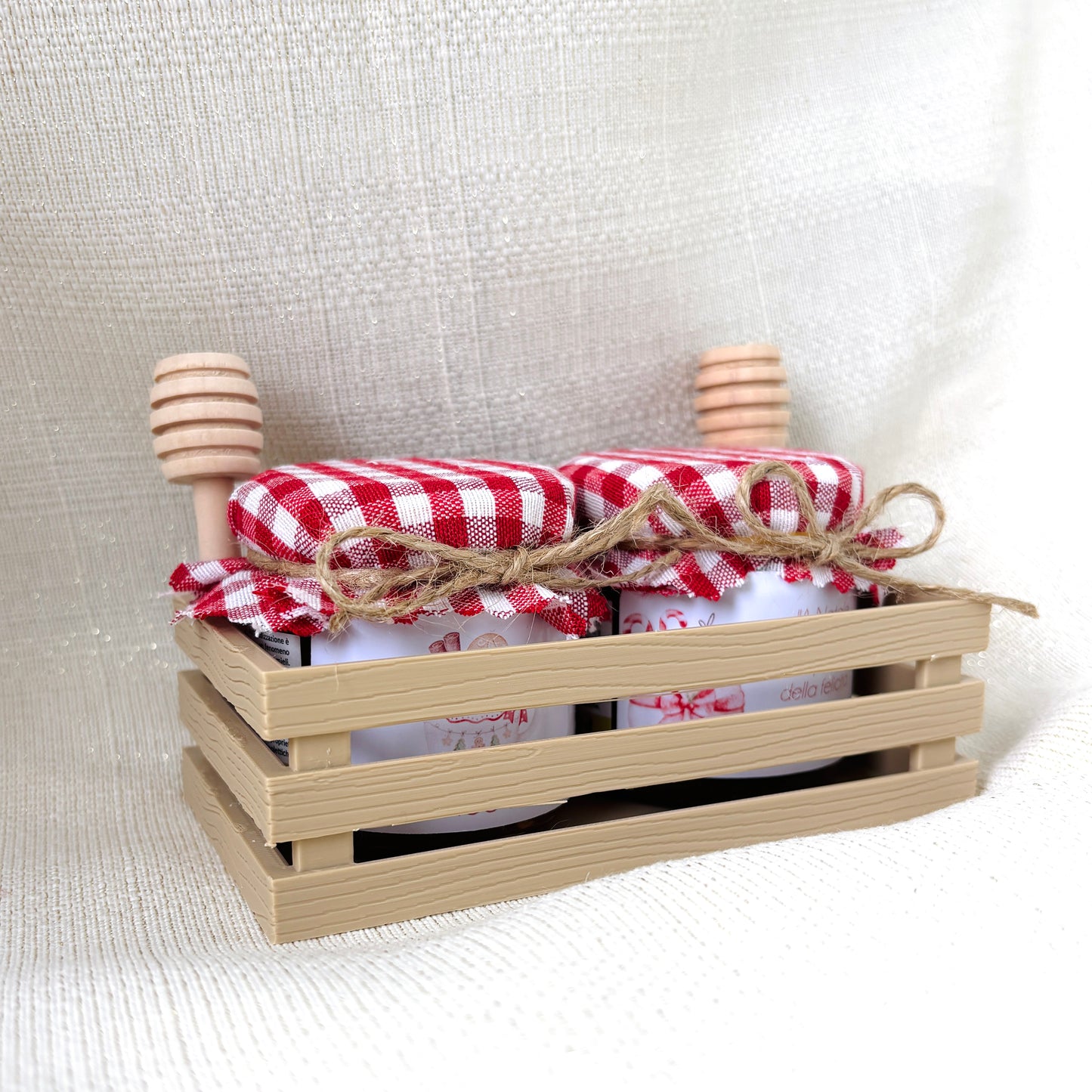 Wedding Favor Jar of artisanal wildflower honey 50 gr-140gr-250 gr, gold and pink color, customizable label