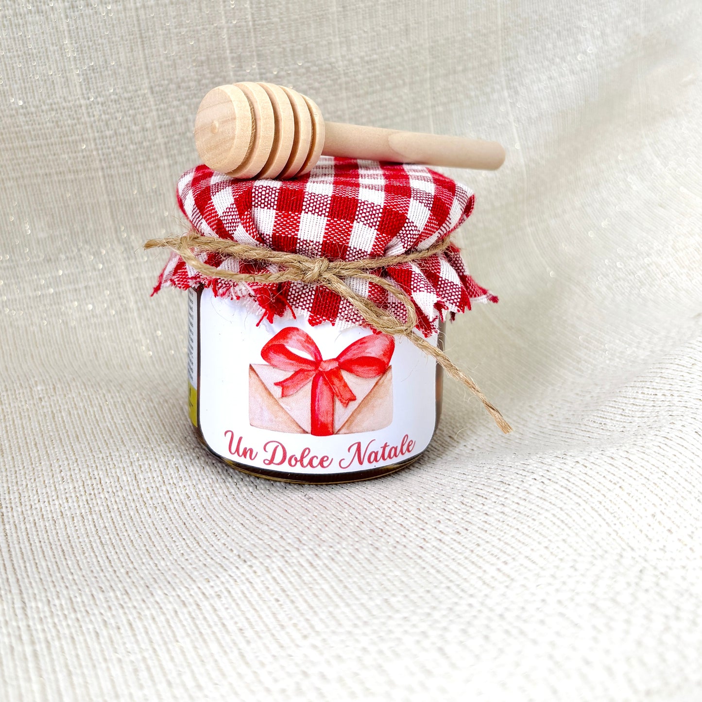 Wedding Favor Jar of artisanal wildflower honey 50 gr-140gr-250 gr, gold and pink color, customizable label