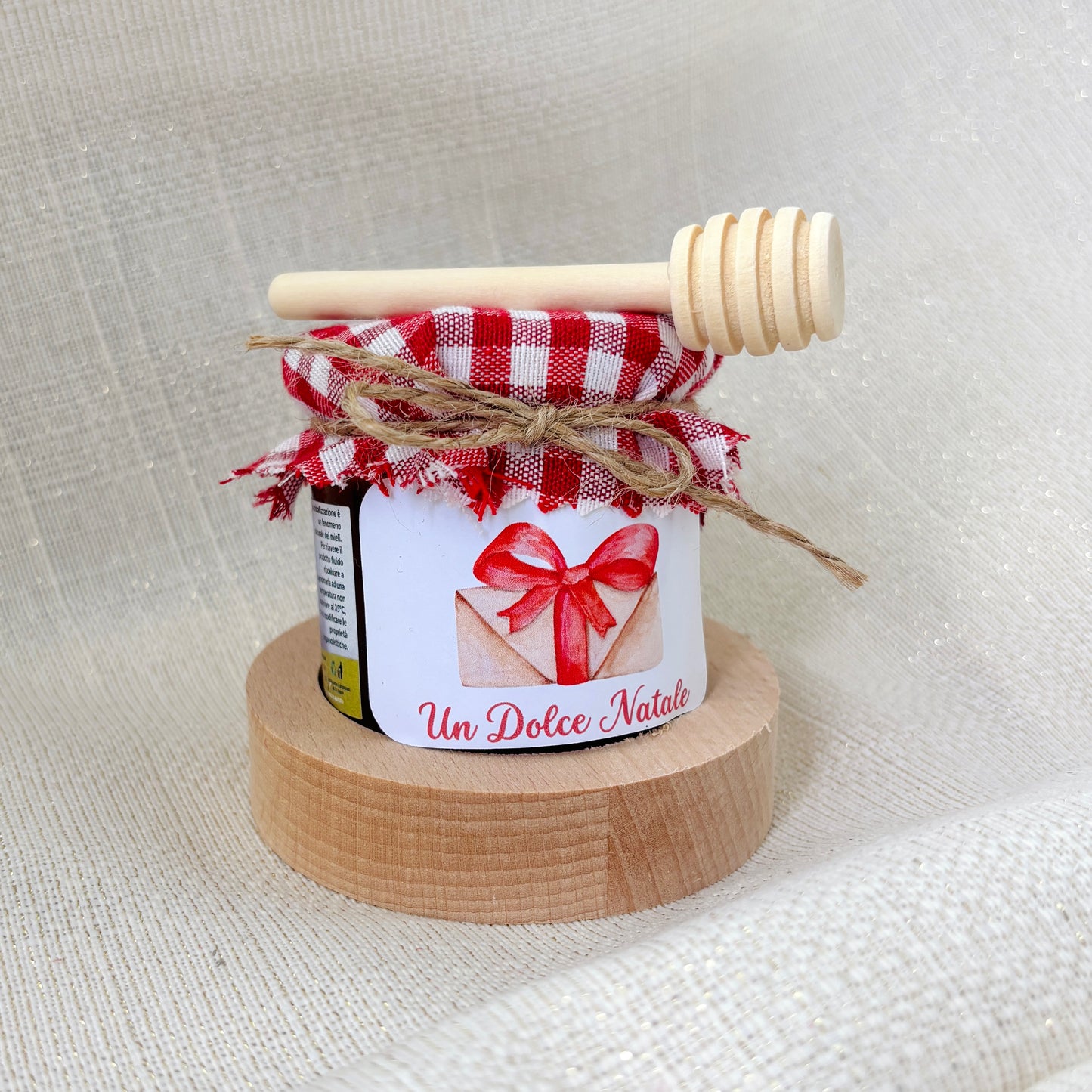 Wedding Favor Jar of artisanal wildflower honey 50 gr-140gr-250 gr, gold and pink color, customizable label