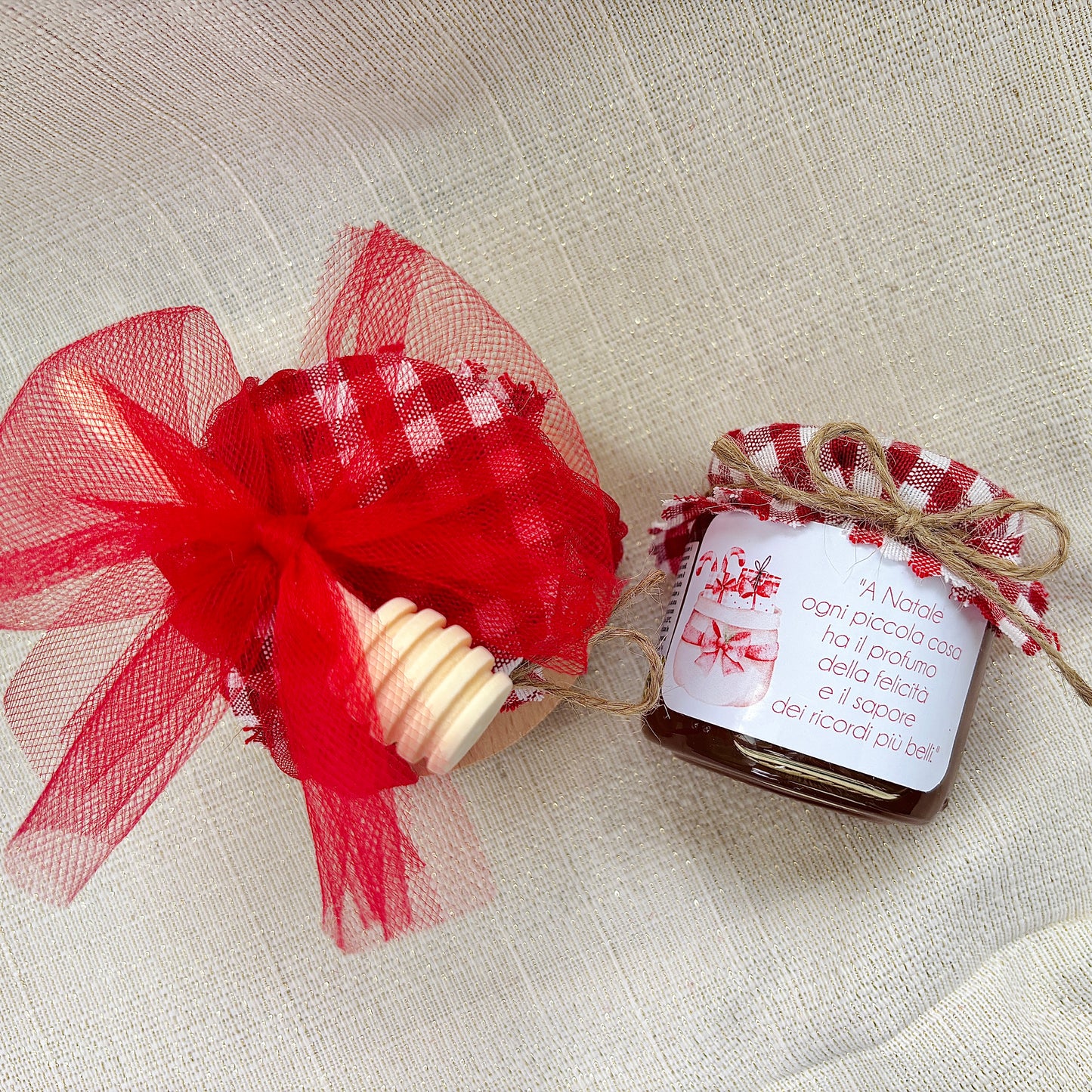 Wedding Favor Jar of artisanal wildflower honey 50 gr-140gr-250 gr, gold and pink color, customizable label