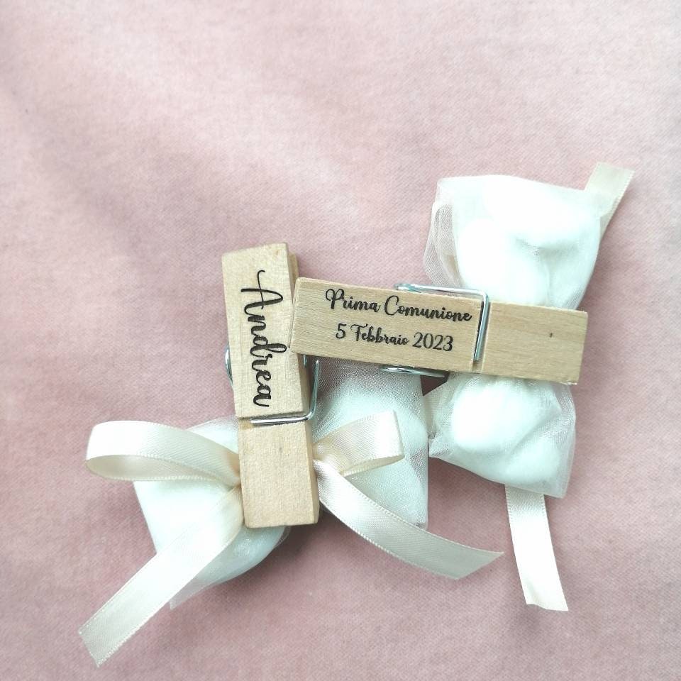 Original economical handmade wedding favor for Baptism, Confirmation, First Communion, Birthday